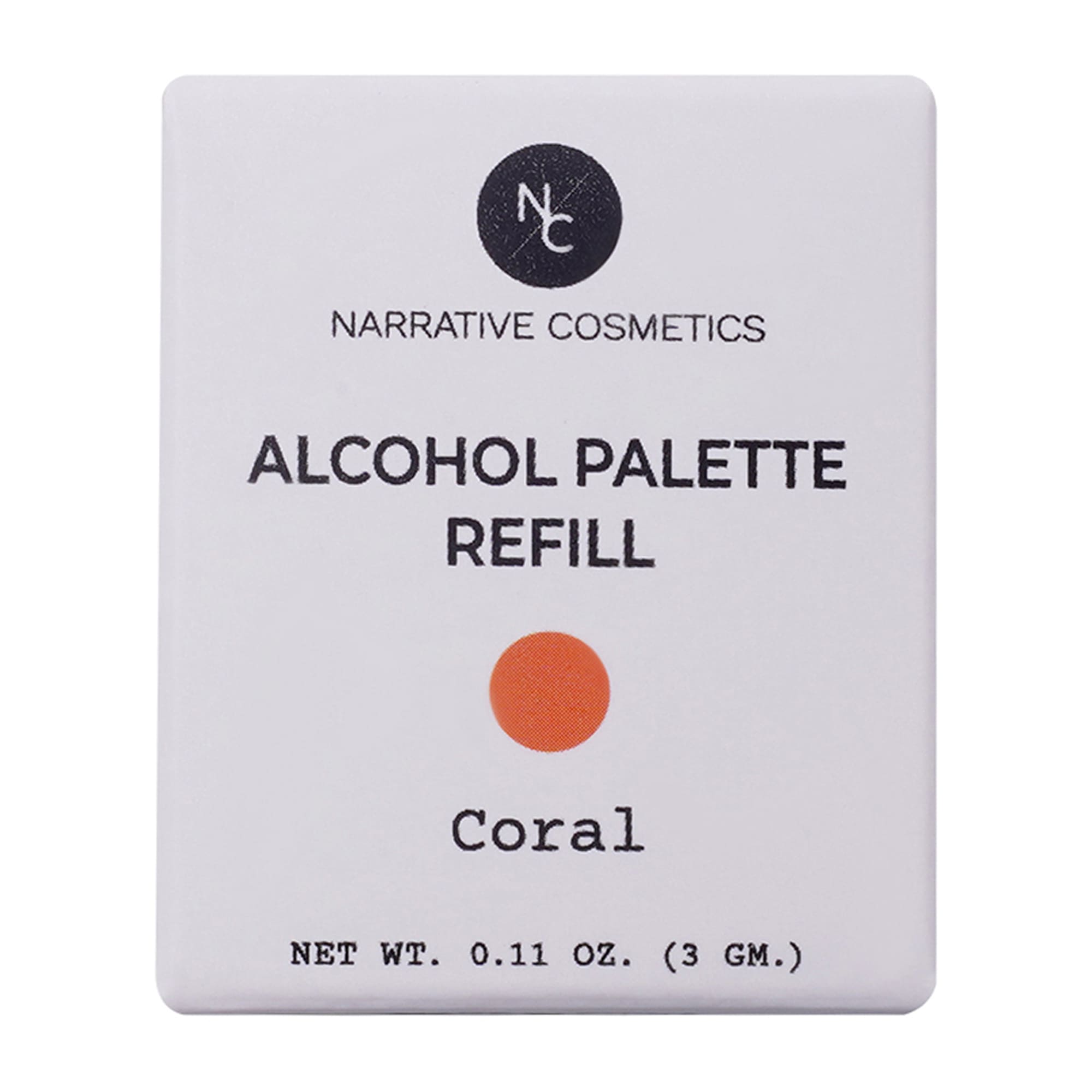 Coral Alcohol Palette Refill Pan