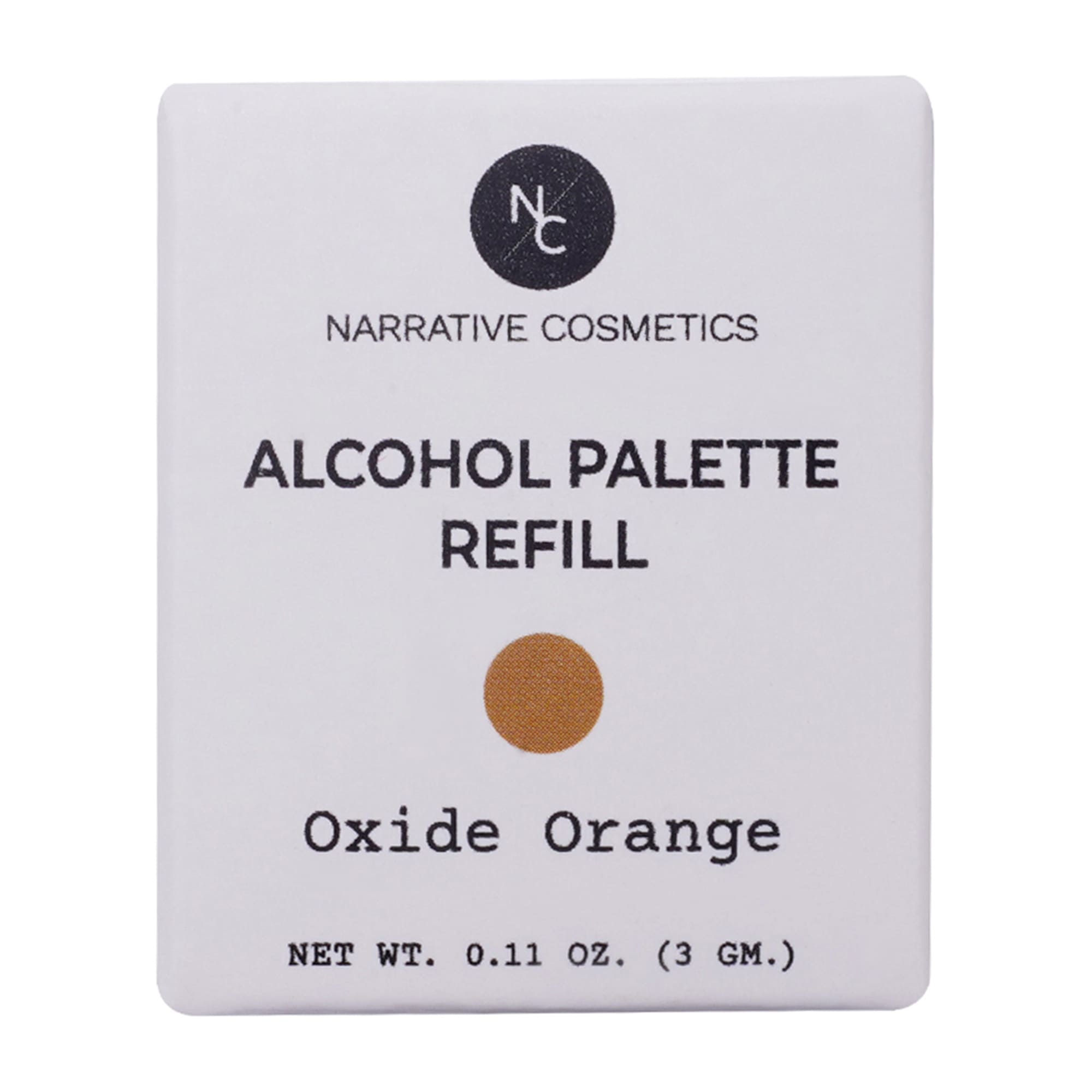 Oxide Orange Alcohol Palette Refill Pan