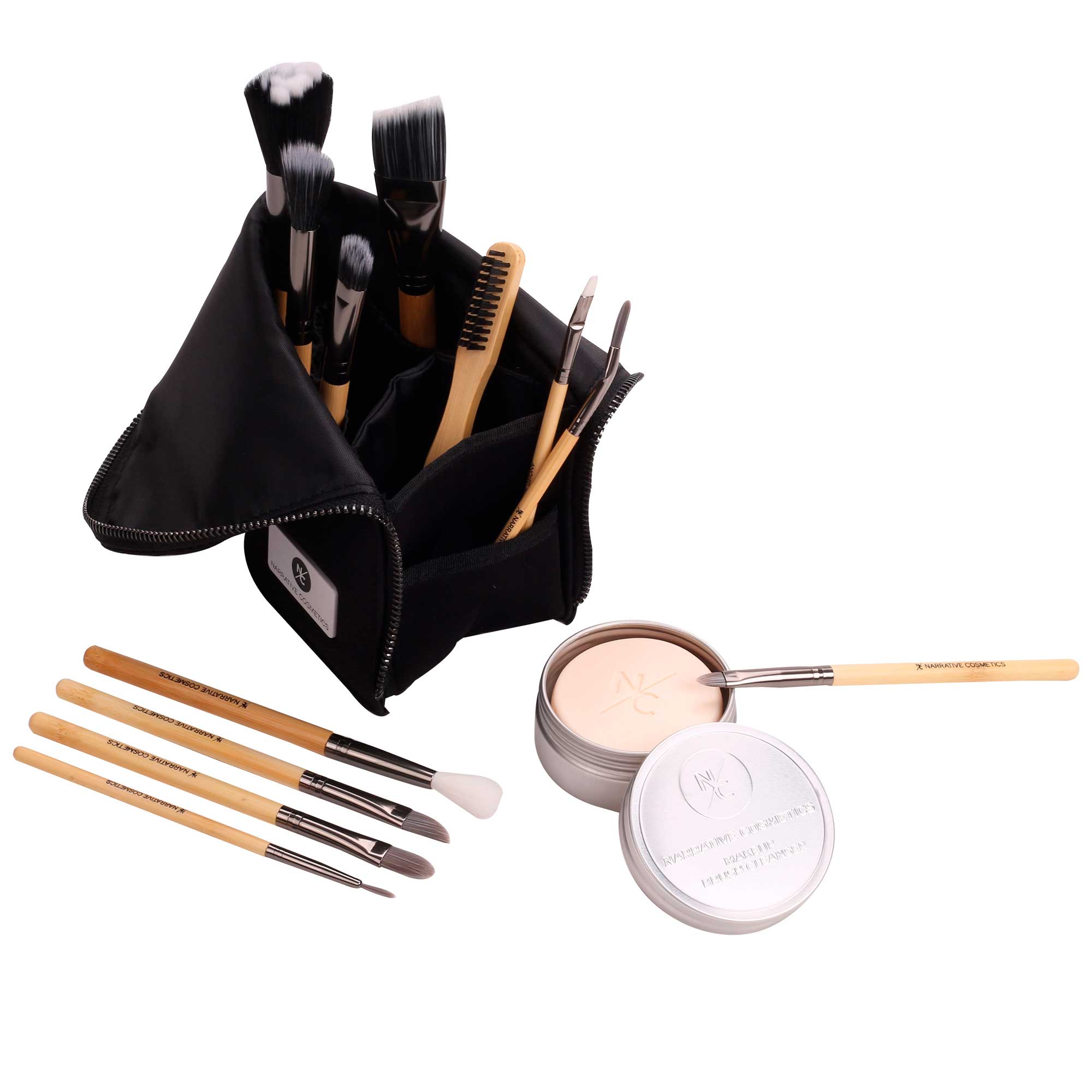 Essential SFX Makeup Brushes for SFX Makeup Artists for Film, Theater, and Halloween - Collection 