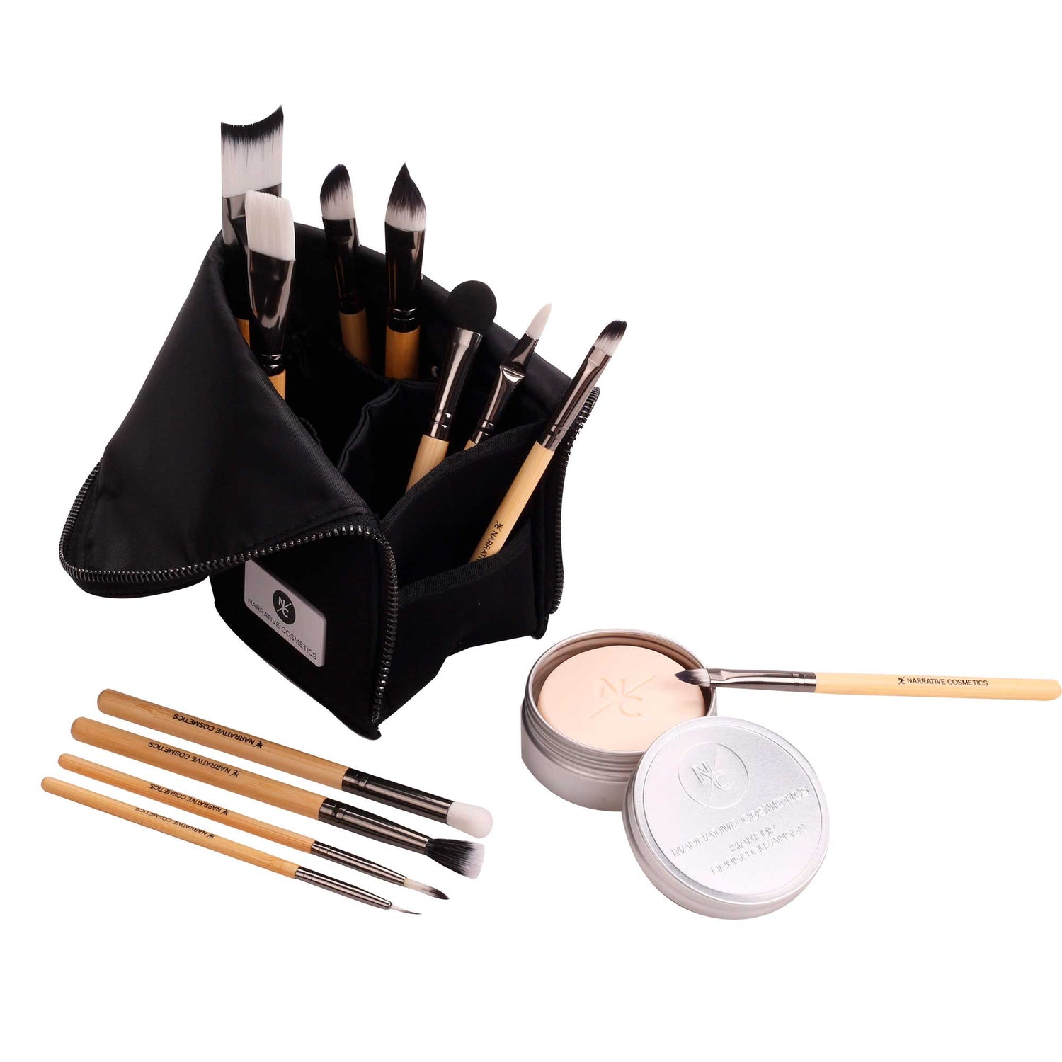 Essential SFX Makeup Brushes for SFX Makeup Artists for Film, Theater, and Halloween - Collection 