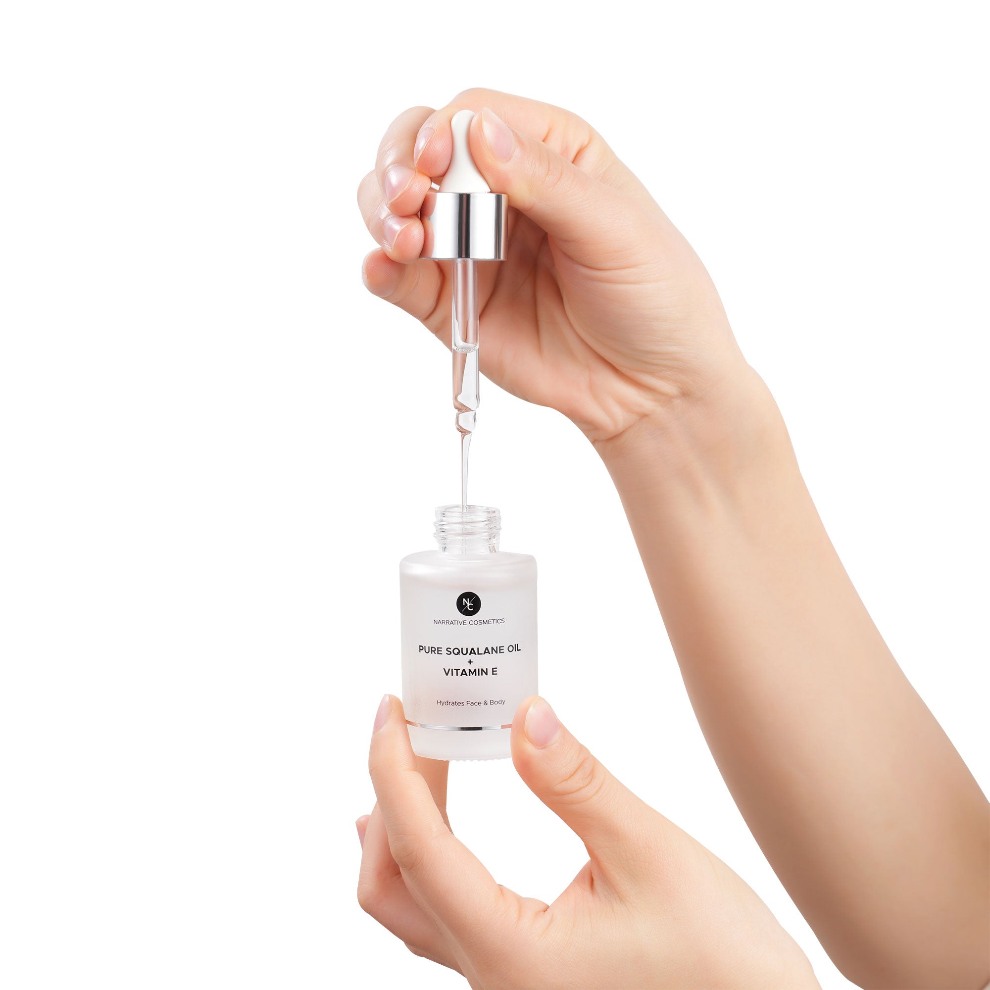 Squalane Oil Enriched with Vitamin E 1 Fl Oz (30ml)