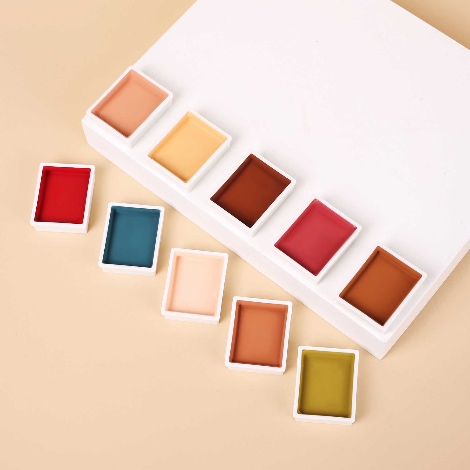 Narrative Cosmetics Alcohol Palette Refill Pans - Skin Tones