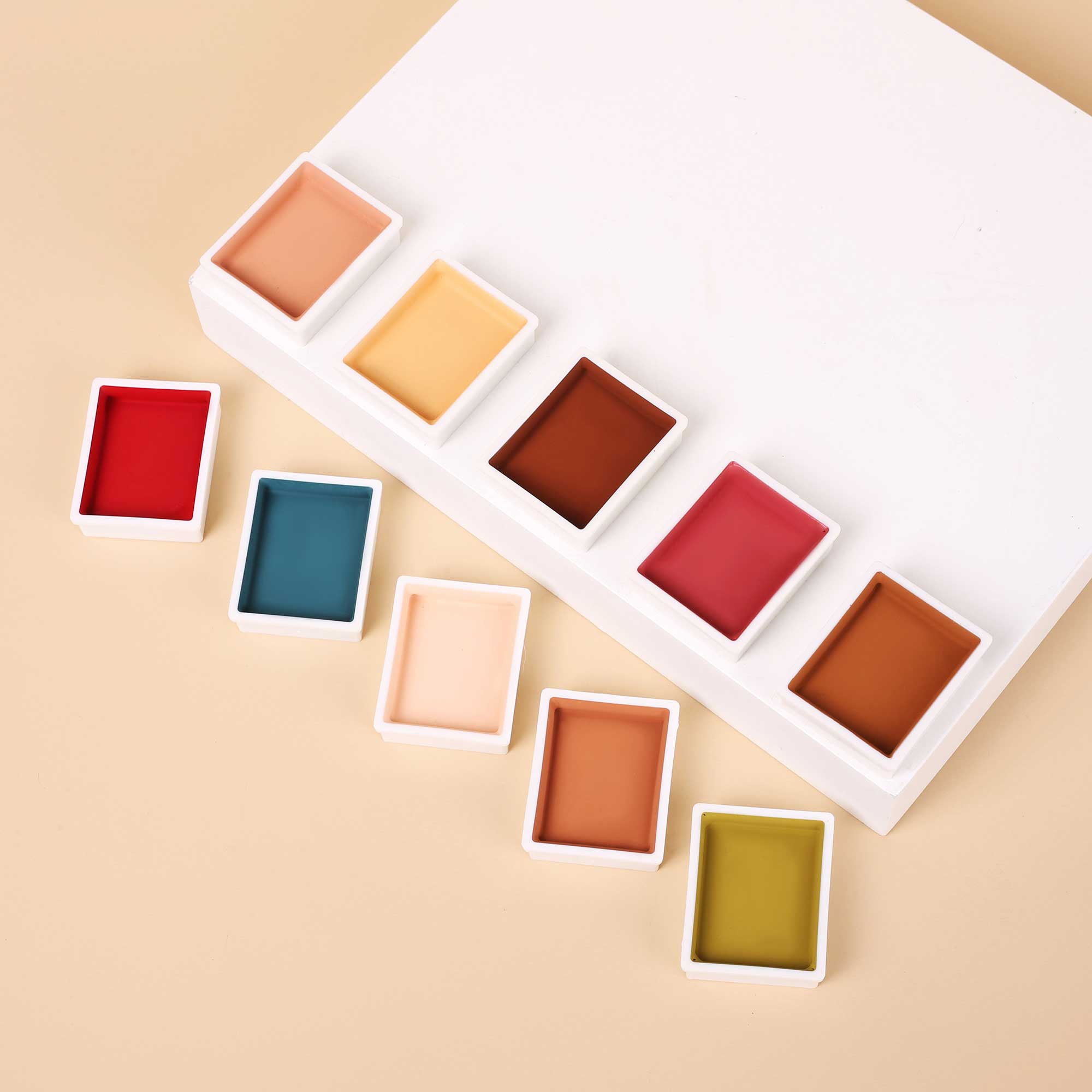 Narrative Cosmetics Alcohol Palette Refill Pans - Skin Tones