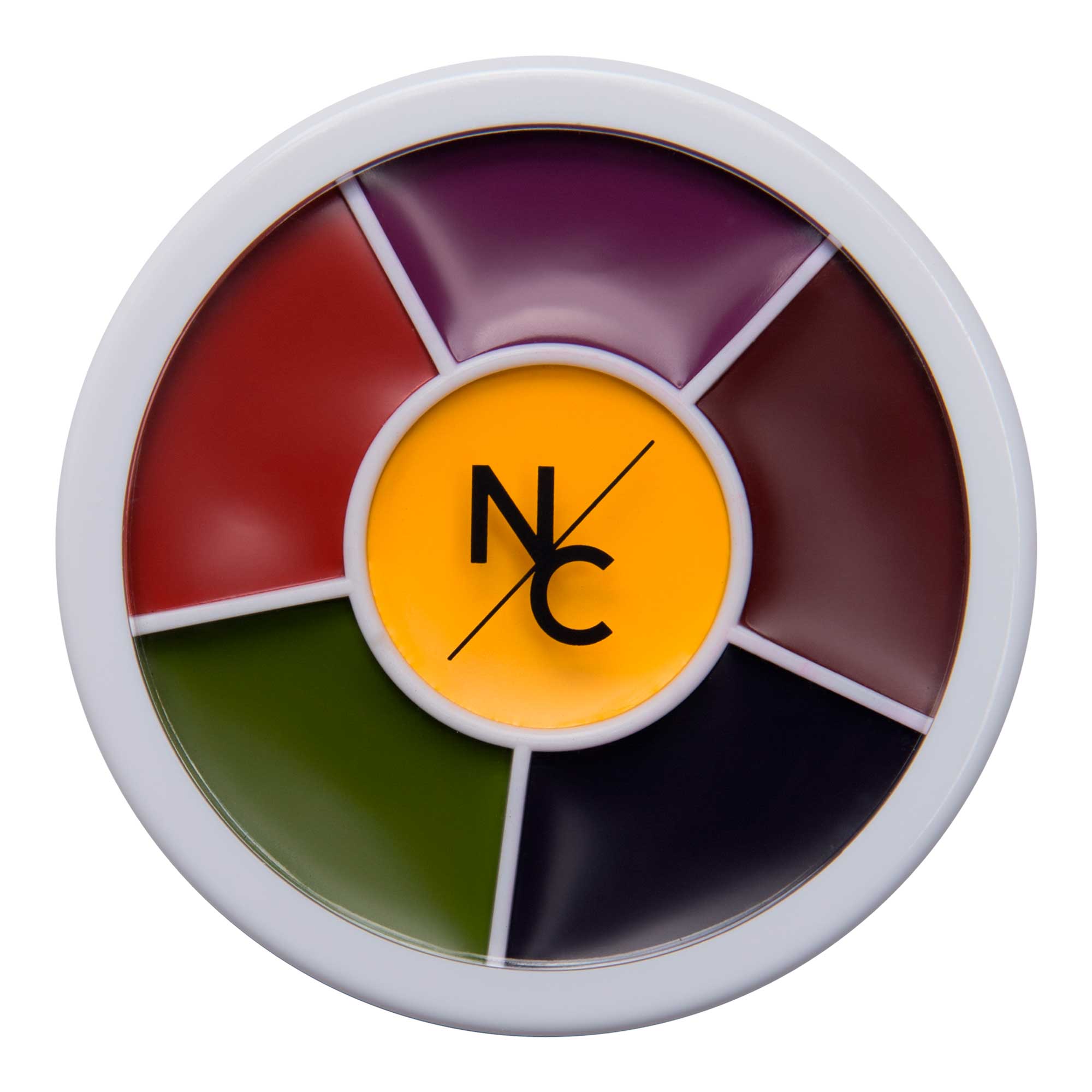 6 Color Bruise Wheel from Starter Effects Kit showing all 6 shades