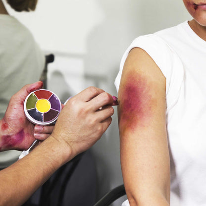6 Color Bruise Wheel Professional SFX Cream Makeup
