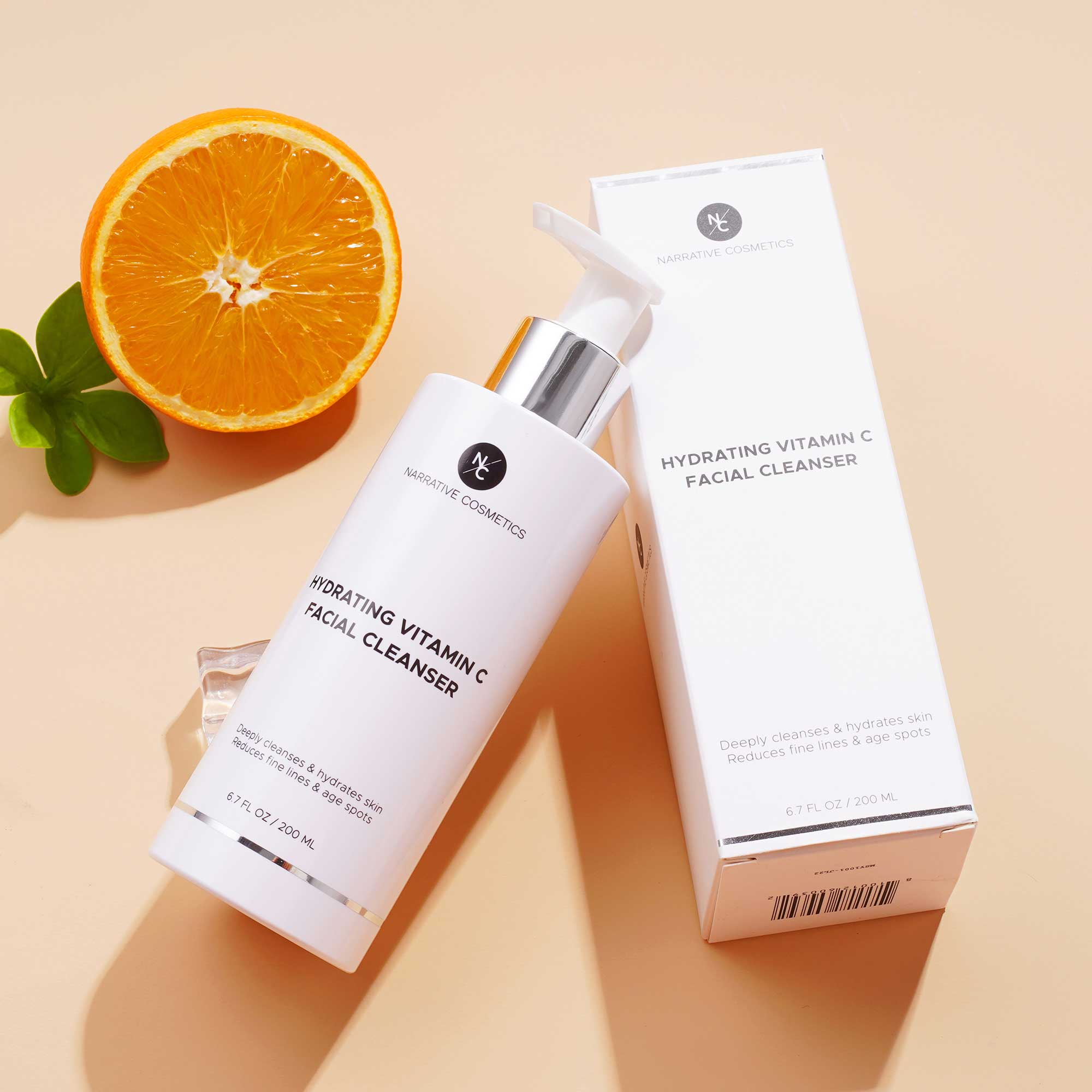 Vitamin C Face Wash Cleanser 6.7 Fl Oz (200ml)
