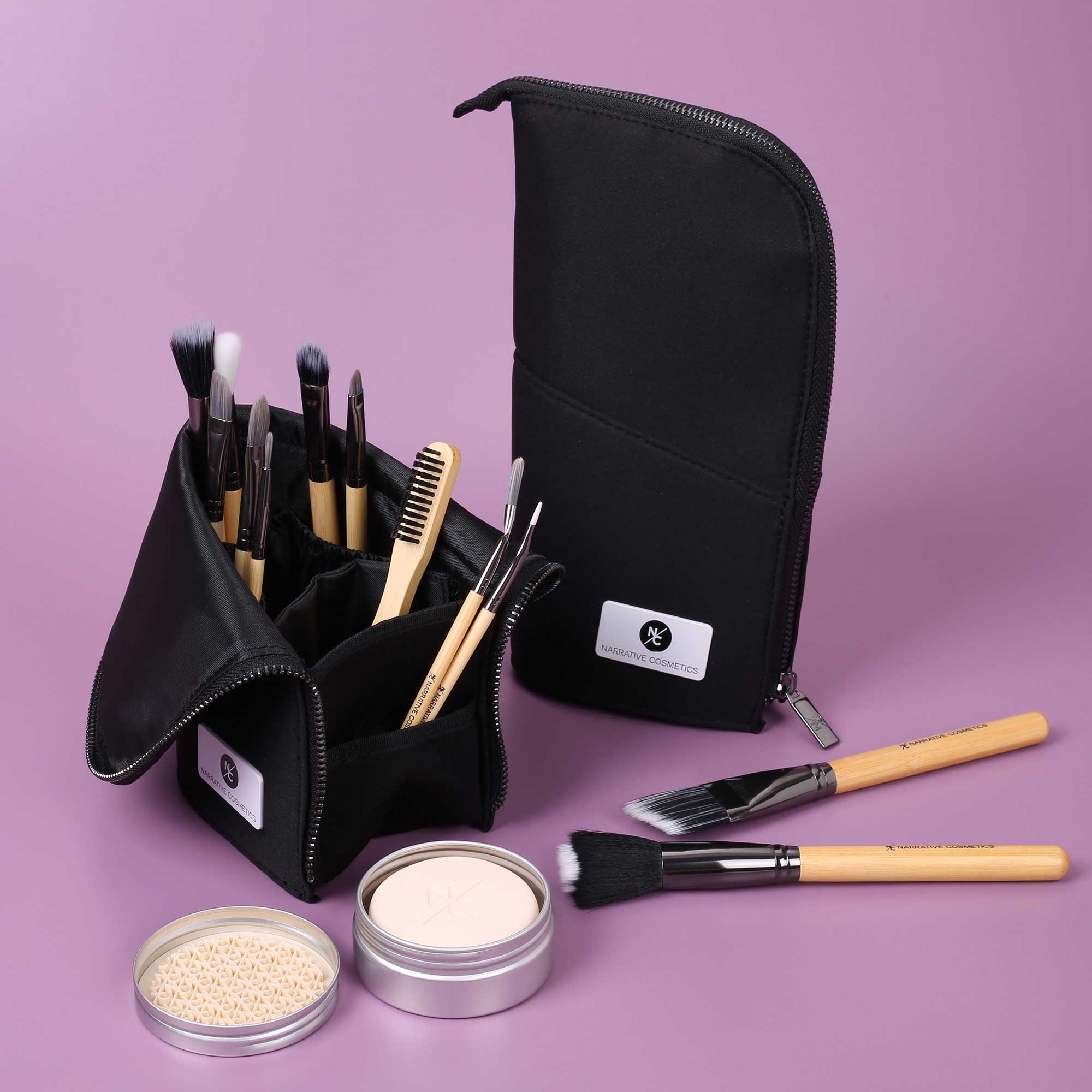 Essential SFX Makeup Brushes for SFX Makeup Artists for Film, Theater, and Halloween - Collection 