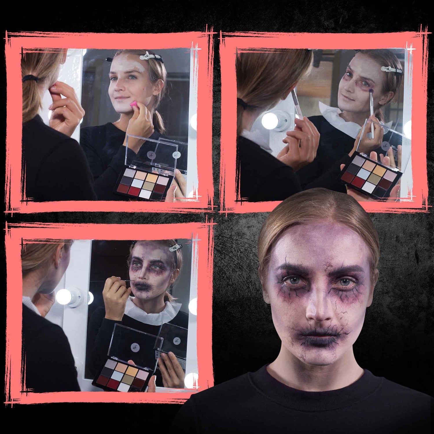 Quick Drying Death FX Cream Makeup Palette