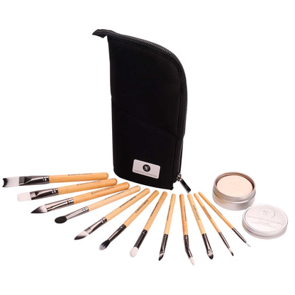 Essential SFX Makeup Brushes for SFX Makeup Artists for Film, Theater, and Halloween - Collection 