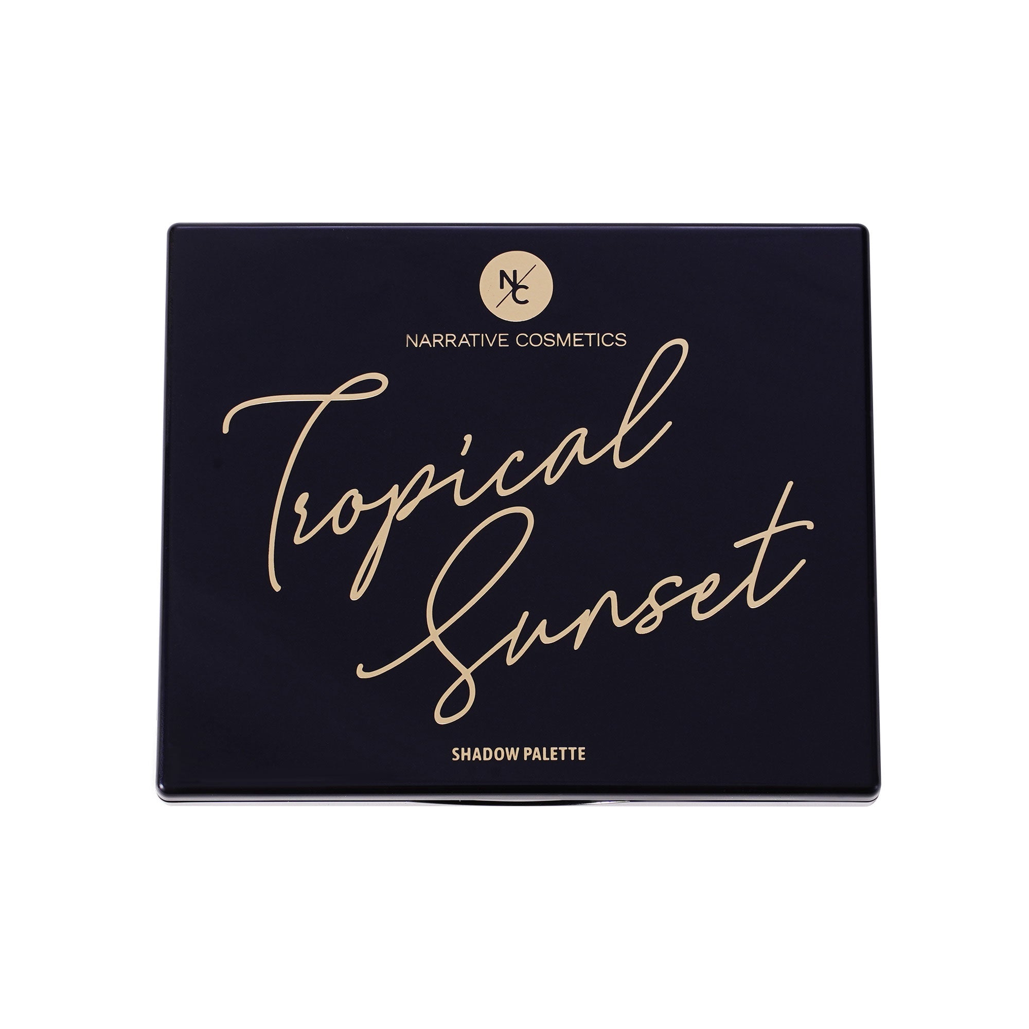 Talc Free 12 Color Tropical Sunset Eyeshadow Palette