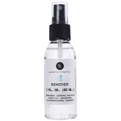 Alcohol Free Makeup Remover for Alcohol Activated Makeup - 2 Fl Oz (60 ml)