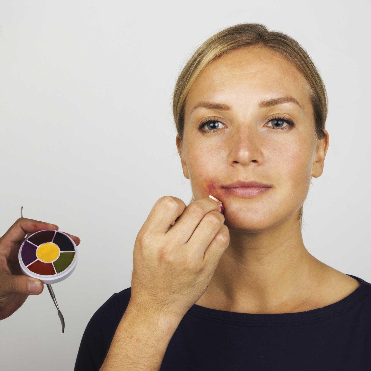 6 Color Bruise Wheel Professional SFX Cream Makeup