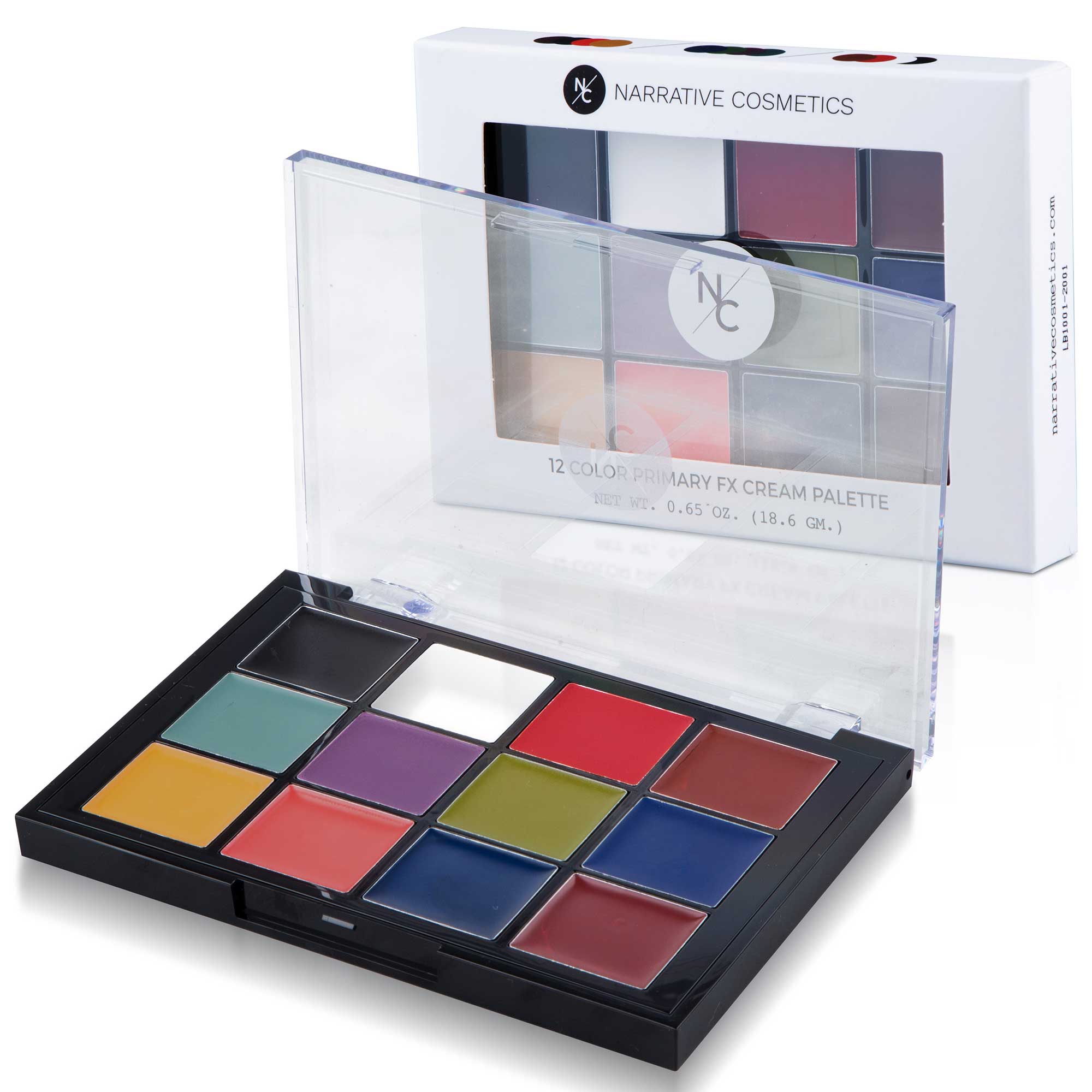 Quick Drying Primary FX Cream Makeup Palette